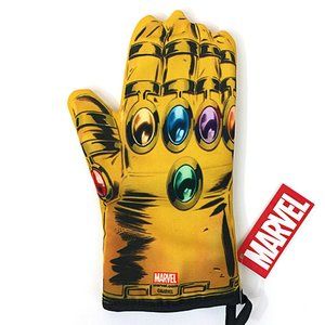 NEW Marvel Infinity Stones Gauntlet Thanos Glove Gold Oven Mitt Cosplay/Costume